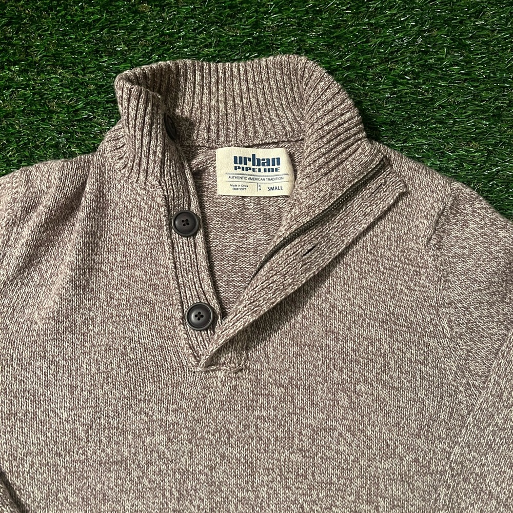 Urban Pipeline Men's Heathered Gray Pullover